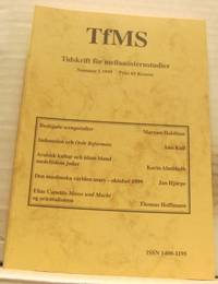 TfMS. Tidskrift för mellarnösternstudier. Nummer…