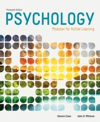 Psychology : Modules for Active Learning