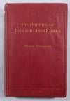 The Finishing of Jute & Linen Fabrics