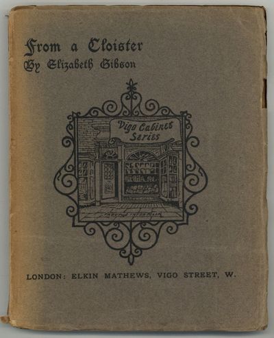 London: Elkin Mathews, 1904. Softcover. Very Good. First edition. Small 12mo. Printed decorated gree...