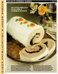 image of McCall's Cooking School Recipe Card: Meat 28 - Breast Of Veal Chaudfroid : Replacement McCall's Recipage or Recipe Card For 3-Ring Binders : McCall's Cooking School Cookbook Series