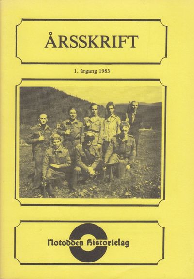 Notodden Historielag. Årsskrift. 1. årgang 1983.