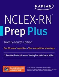 NCLEX-RN Prep Plus : 2 Practice Tests + Proven Strategies + Online + Video