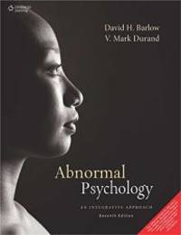 image of Abnormal Psychology: An Integrative Approach 7th Edition