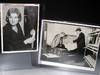 Photograph of Winnie Ruth Judd at Her Trial; with Photograph of Detectives Examing remains in  Trunks