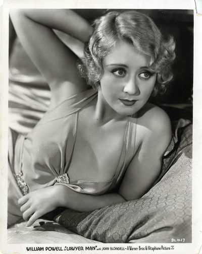 JOAN BLONDELL | LAWYER MAN (1932) Pre-Code portrait