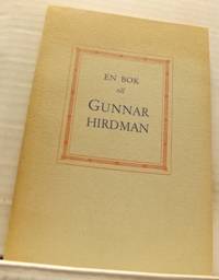 En bok till Gunnar Hirdman.
