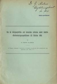 Om de växtgeografiska och botaniska arbetena…
