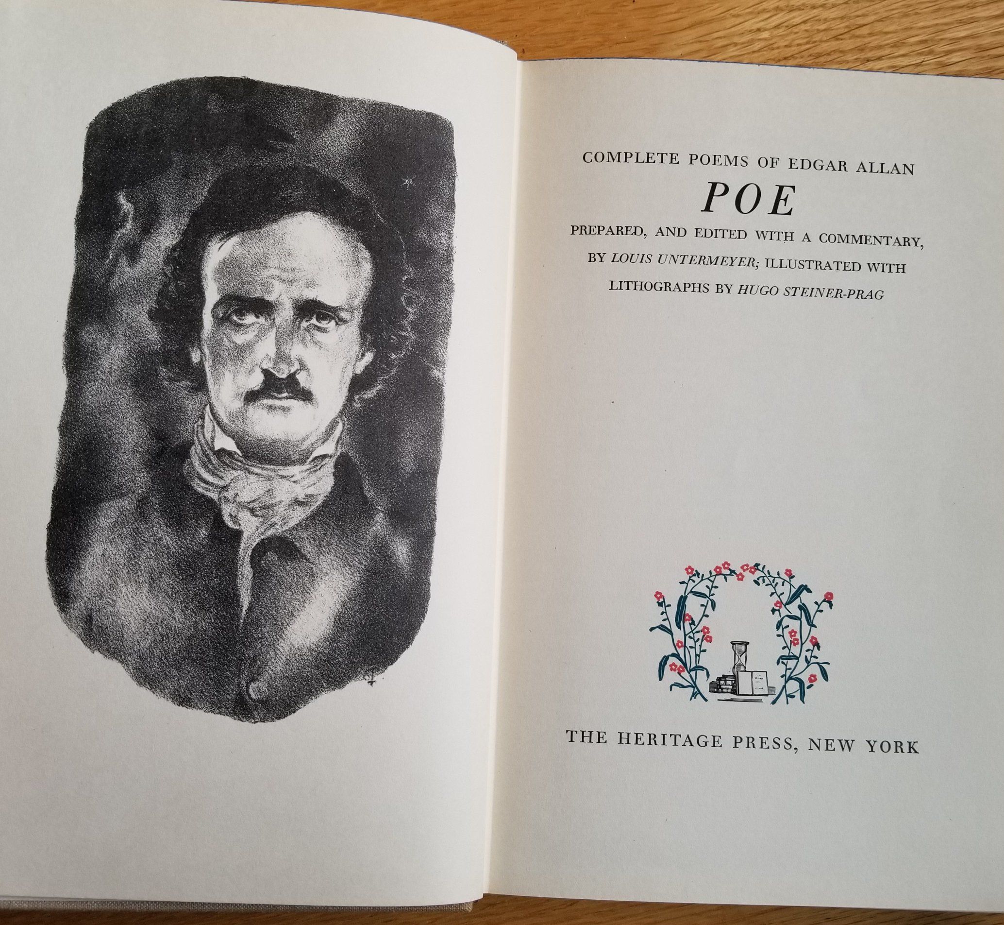 Poe. Complete Poems of Edgar Allan Poe Prepared, and Edited, with a
