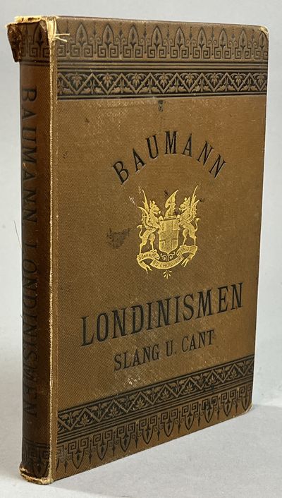 Londinismen. Slang und Cant. Alphabetisch…