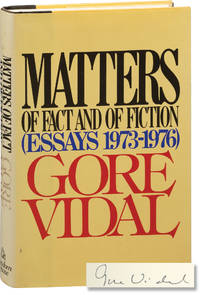 Matters of Fact and Fiction: Essays 1973-1976 (Signed First Edition)