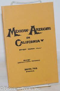 image of Mexican-Americans in California; revised edition, relevant instructional materials