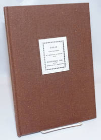 image of The First School Book Printed in California, with an exact facsimile reproduction of the unique copy in the Huntington Library. With an Introduction by Carey S. Bliss