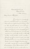 View Image 1 of 3 for Two Letters from Soldiers Stationed at Camp Carling, Wyoming Territory, Inviting A Local Socialite O... Inventory #List29102