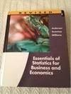 Essentials Of Statistics For Business and Economics