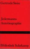 Jedermanns Autobiographie. Aus dem Amerikanischen von Marie-Anne Stiebel. (1. Aufl.).