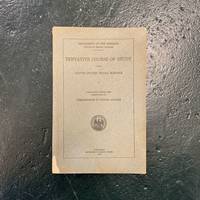 Tentative Course of Study for United States Indian Schools, Prepared under the Direction of...