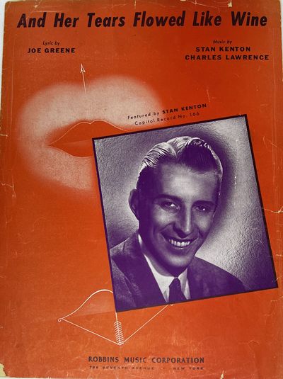 [SHEET MUSIC] And Her Tears Flowed Like Wine