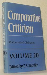 Comparative Criticism. Volume 20. An Annual…
