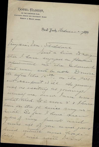 Autograph Letter Signed
