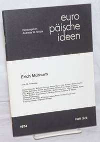 image of Europ?ische Ideen: 1974, Heft 5/6; Erich M?hsam