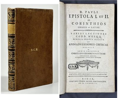 D. Pauli epistola I. et II. ad corinthios Graece…