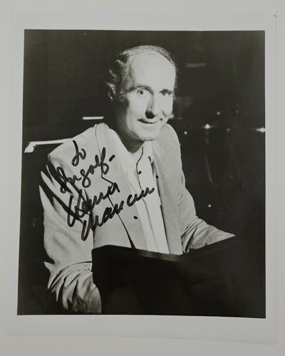 Original autograph on photograph.