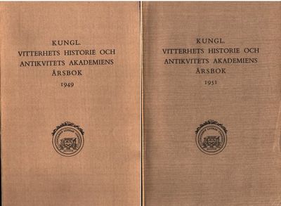 Kungl. Vitterhets Historie och Antikvitets…