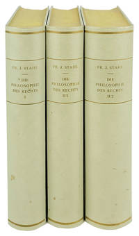 Die Philosophie des Rechts [Three Volume Set]