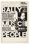 Black Panther Party New Haven May Day Protest Poster Featuring Santana Civil Rights Movement 1970