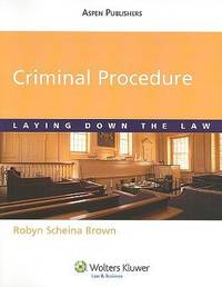 Criminal Procedure : Laying down the Law