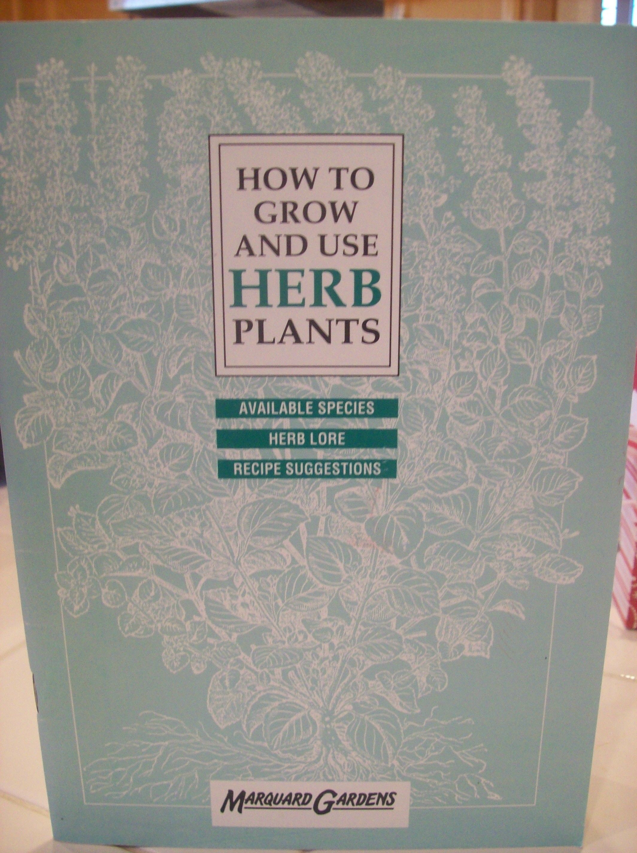 HOW TO GROW AND USE HERB PLANTS by STAFF Paperback 1991 from