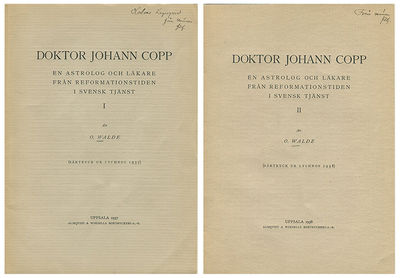 Doktor Johann Copp. En astrolog och läkare från…