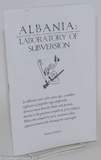 cover of Albania: Laboratory of Subversion