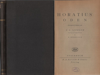 HORATIUS' ODEN.