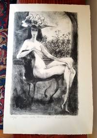 NUDE WITH FLOWERED HAT