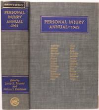 cover of Personal Injury Annual - 1963
