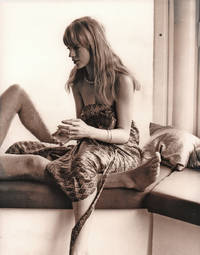 cover of The Girl on a Motorcycle (Oversize double weight sepia photograph of Marianne Faithfull on the set of the 1968 film)