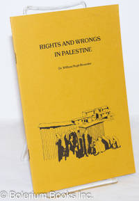 image of Rights and Wrongs on Palestine