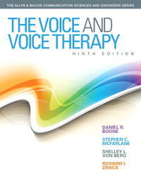 The Voice and Voice Therapy (9th Edition) (Allyn & Bacon Communication Sciences and Disorders)