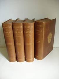 Memoirs of Barras  -  Member of the Directorate  -  First Edition Set Complete in Four Volumes de Barras, Paul FranÃ§ois Jean Nicolas, vicomte De      (edited By George Duruy - 1895