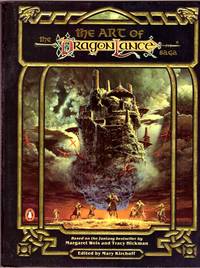 image of THE ART OF THE DRAGONLANCE SAGA. Based on the Fantasy Bestseller by Margaret Weis and Tracy Hickman