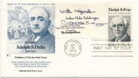 cover of Signed Business Card / First Day Cover