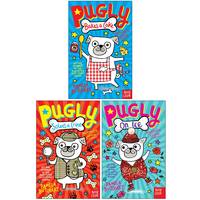 Pugly Pamela Butchart Collection 3 Books Set (Pugly Bakes a Cake, Pugly Solves a Crime & Pugly On...