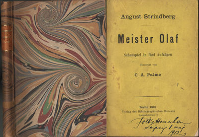 MEISTER OLAF. Schauspiel in fünf Akten.