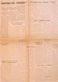 cover of La Guerra. Una Opinion Argentina en Defensa de la Tradición Liberal de Nuestro País. Periódico de Información General. Year 1, No. 1 (4 May 1940) (all published)