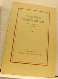 Varför skriver vi? Fjorton unga författare har…