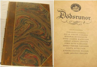 Dödsrunor.  Tredje samlingen. Johannes Sjöberg,…