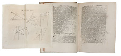 De Lineis Opticis, et alia; Excerpta ex literis ad--- (+) Schediasma de Resistentia Medii, & Motu projectorum gravium in medio resistente. (+) Tentamen de Motuum Coelestium causis. (+) De Linea Isochrona, in qua grave sine acceleratione descendit, & d... - [THE WAR OF THE GIANTS NEWTON AND LEIBNIZ ON THE WORLD SYSTEM] (photo 2)