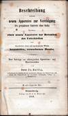 Nonce collection of 6 illustrated surgical monographs: <br />1 - M Eulenberg: Die Pflege der Augen im gesunden und kranken Zustande ...., Berlin, Forstner, 1841, [4], [iii] - viii, [1] - 120 pp.; <br />2 - [F] M Baumgarten: Das Schielen und dessen operative Behandlung ...., Leipzig, Voss, 1841, viii, [1] - 88 pp. + folding engraved plate; <br />3 - P F von Walter: Ueber das Verhaltniss der Medicin zur Chirurgie ...., Carlsruhe, Herder, 1841, 48 pp; <br />4 - F Hartig: Beschreibung eines neuen Apparates zur Vereinigung des gespaltenen Gaumens ohne Nath ...., Braunschweig, Meyer, 1841, 45, [3 - blank] pp. + 6 litho. plates; <br />5 - G Hoering: Ueber den Sitz und die Natur des Grauen Staares ...., Heilbronn, Landherr, 1844, viii, [1] - 104 pp. + folding litho. plate; <br />6 - J G Hoffbauer: Ueber die Kopfverletzungen in Bezug auf ihre Gefahr und Todtlichkeit; und wie ihre Todtlichkeit in soro zu beurtheilen ist, Berlin, Forstner, 1842, [4], [5] - 80 pp.